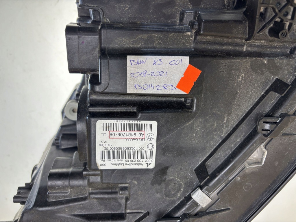 фото №11, Bmw x3 g01 2019 лампа передняя