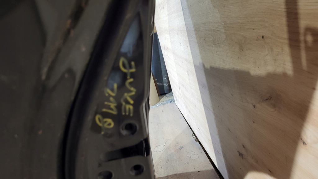 Двері голий лівий задній nissan juke f15 10- z11g чорні Оригінал