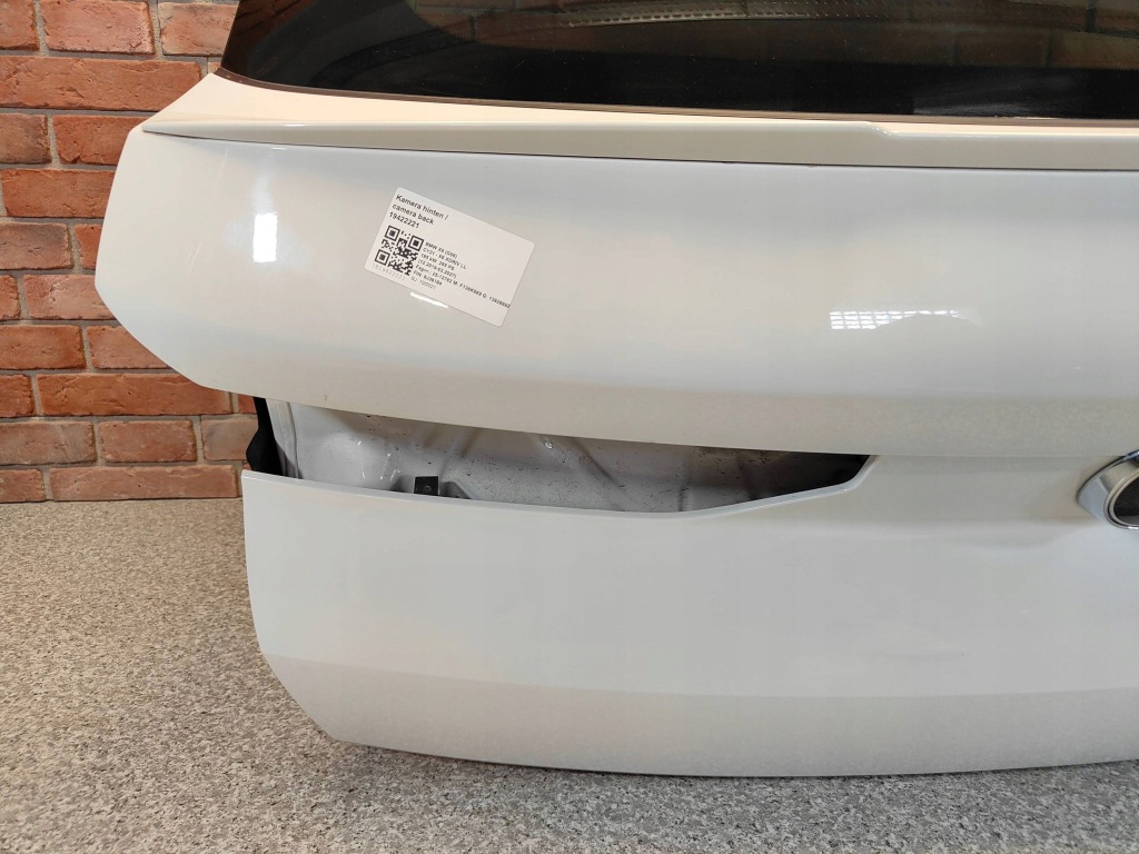 фото №9, Крышка багажника багажника задняя задняя bmw g06 x6 f96 x6m a300 alpinweiss