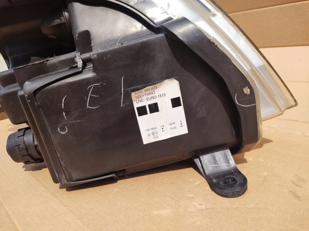 фото №14, Фара лампа передняя правая левая renault vel satis ксенон