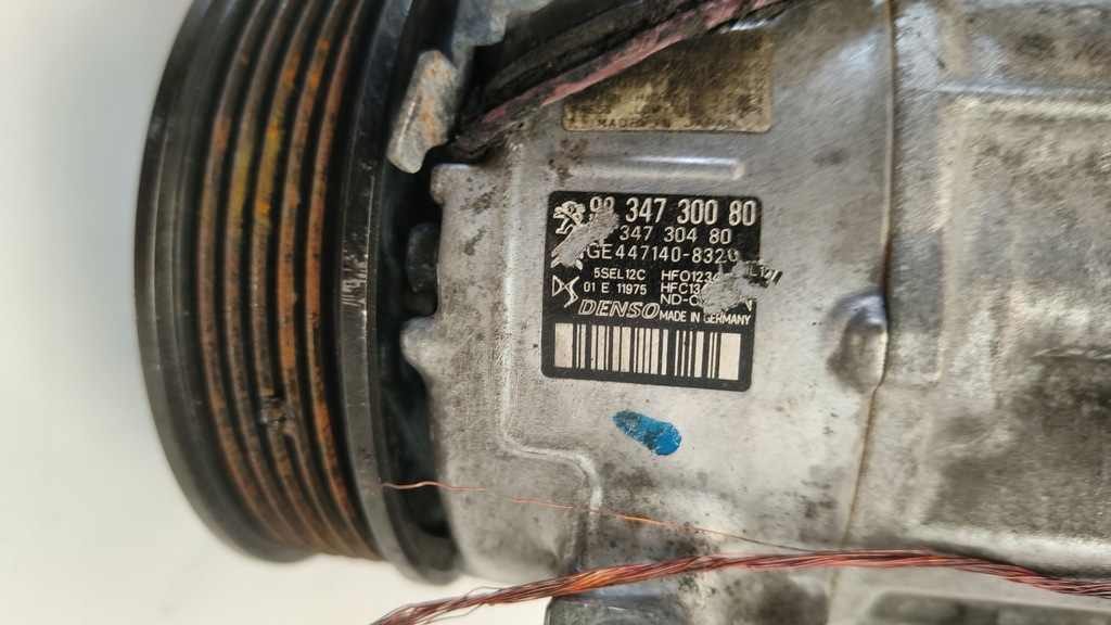 фото №8, Peugeot 2008 ii компрессор кондиционера 9834730080