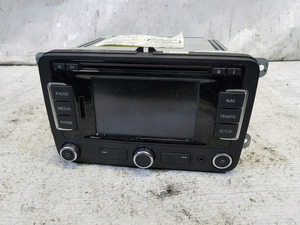 фото №1, Радио cd навигация vw passat cc 3c8035279s