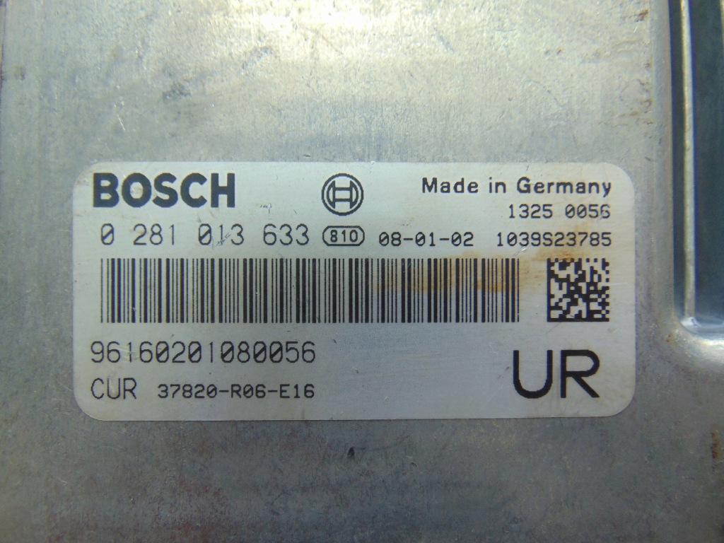 фото №1, Бортовой компьютер двигателя honda cr-v iii 2.2 0281013633 37820-r06-e16