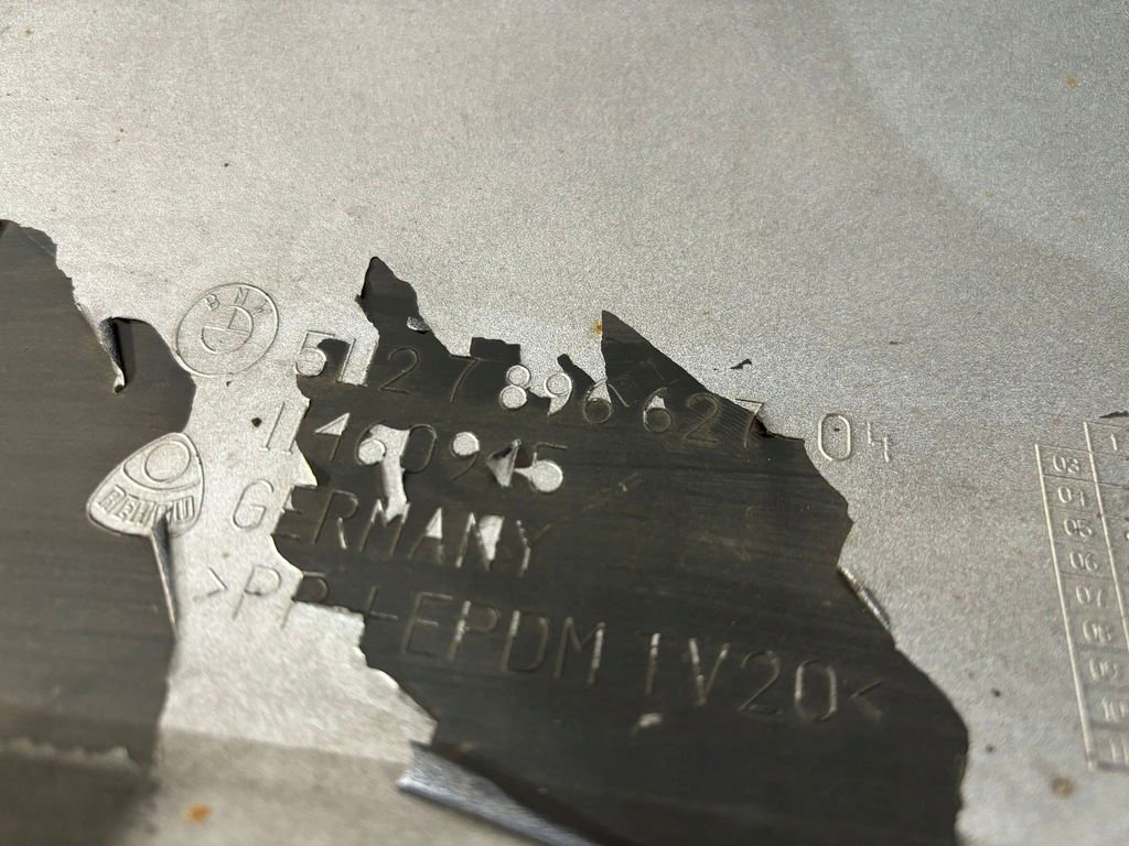 фото №6, Bmw 5 e60 e61 спойлер дифузор m-pakiet задня - 14090