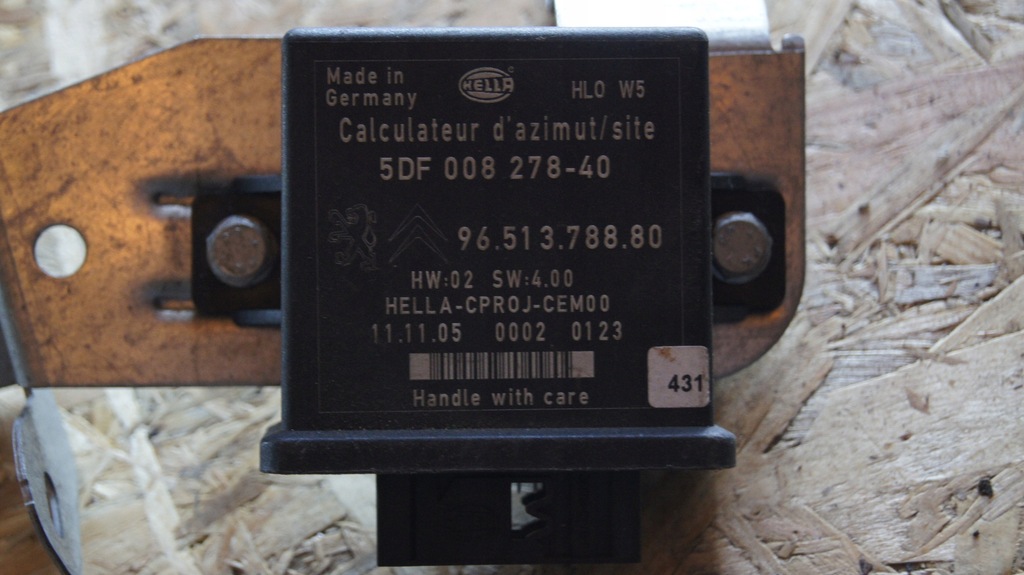 фото №1, Peugeot 407 модуль блок керування світла