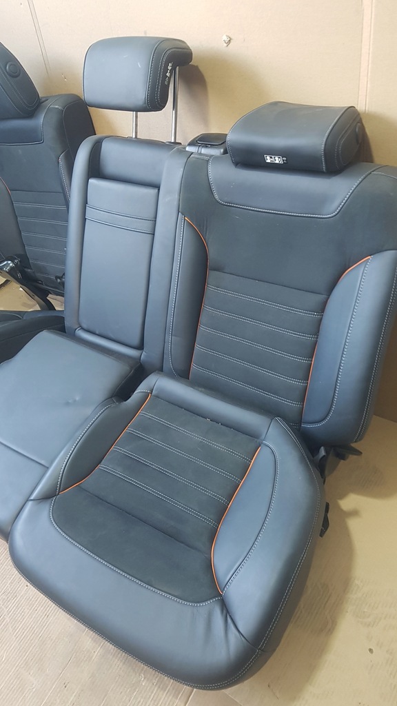 фото №10, Сидіння комплект заднє сидіння обшивки gle w292