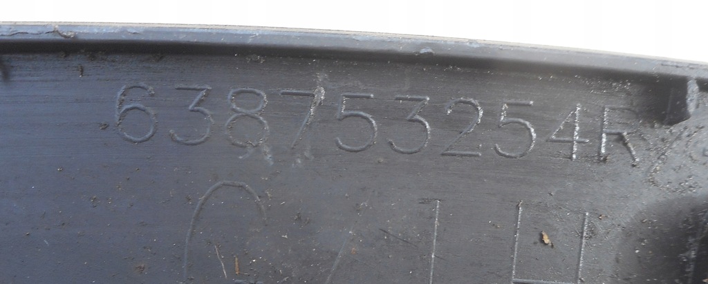 фото №6, Renault kadiar 15- молдинг крила ліва передня перед