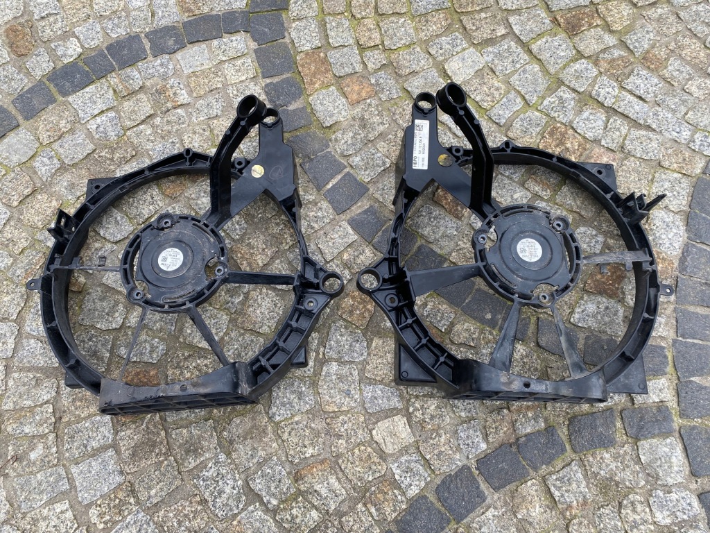 фото №1, Porsche taycan 9j1 корпус вентилятора левая 9j1121383 оригинал