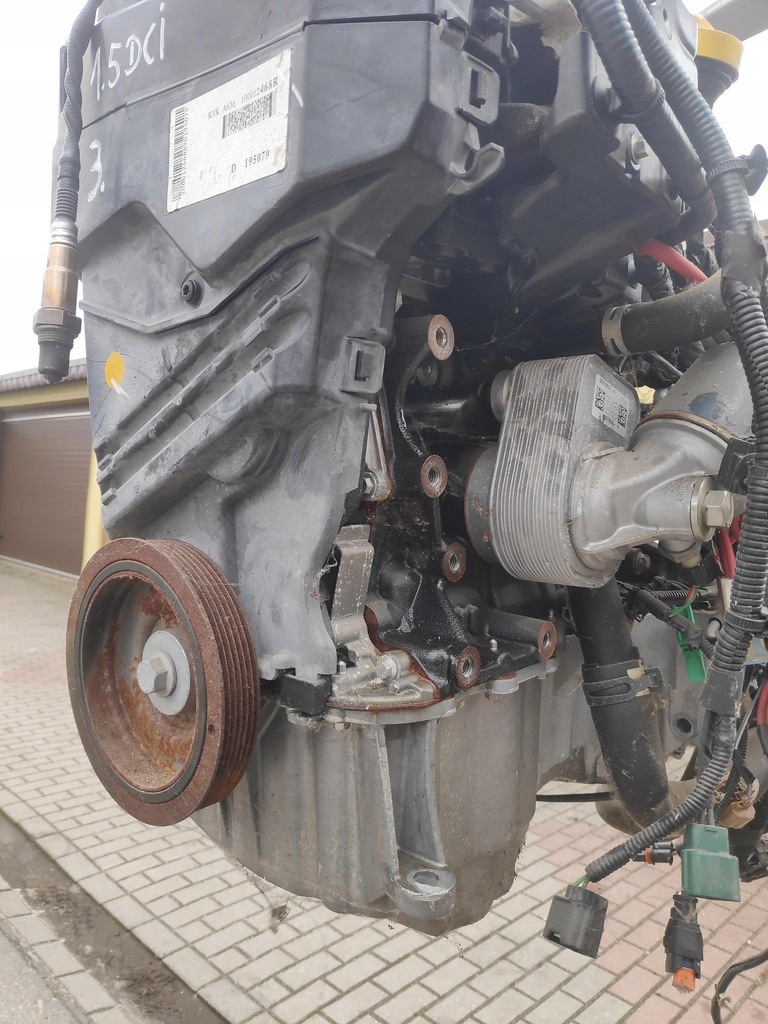 фото №9, Двигатель 1.5dci k9k a636 renault scenic iii k9k636