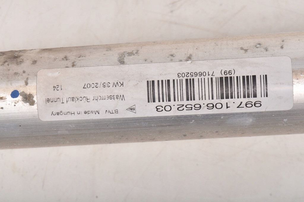 фото №6, Porsche 911 997 3.6 труба шланг wody 99710665203