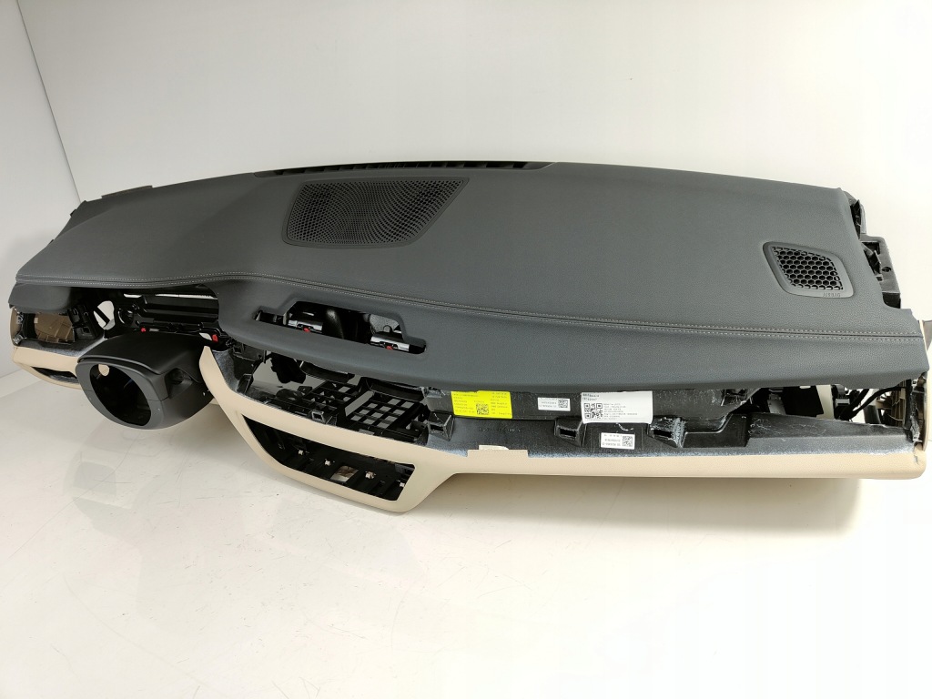 фото №15, Bmw 7 g11 g12 приборная панель приборная кожа консоль beż