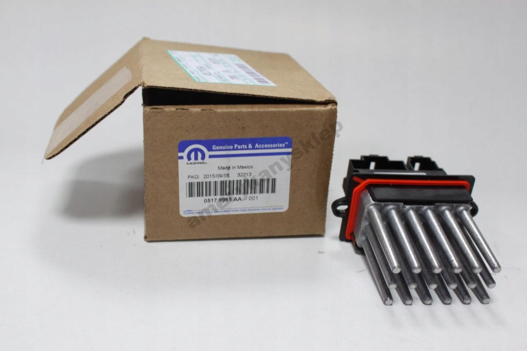 фото №1, Резистор вентилятор jeep оригинальный номер 05179985aa