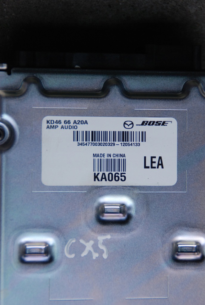 фото №3, Підсилювач радіо bose mazda cx5 cx-5 kd4666a20a