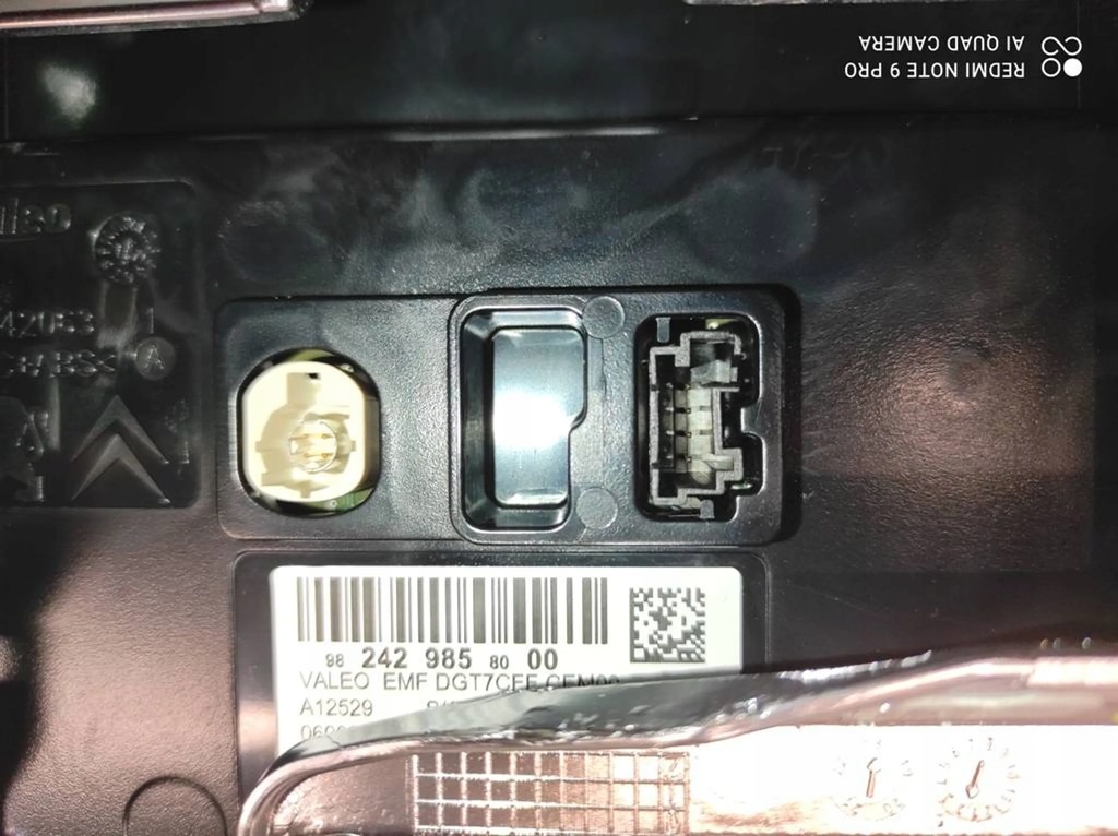 фото №8, Екран дисплей радіо + рамка citroen c3 iii citroen c3 aircross