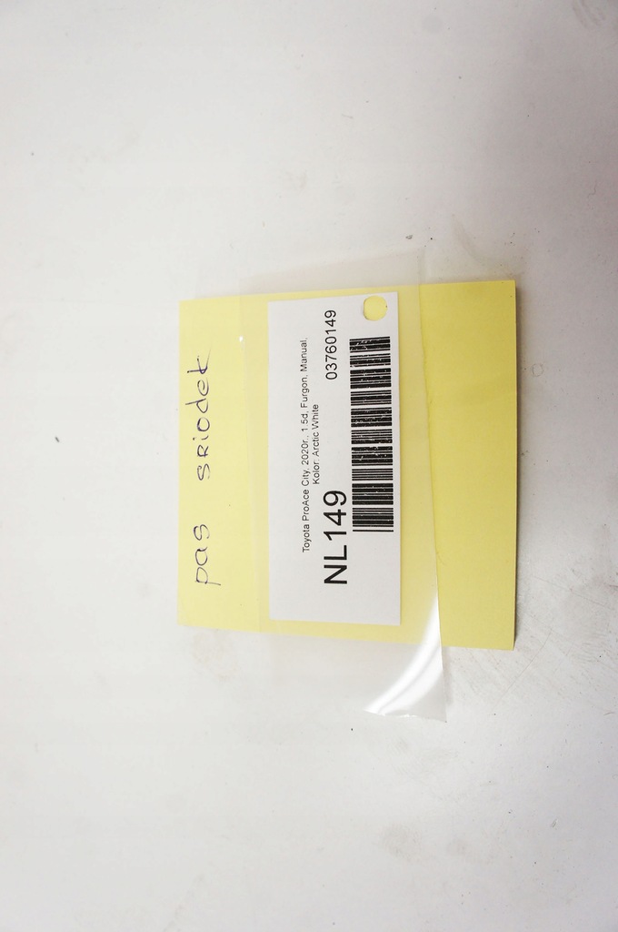 фото №5, Nl149 toyota proace city pas перед средний