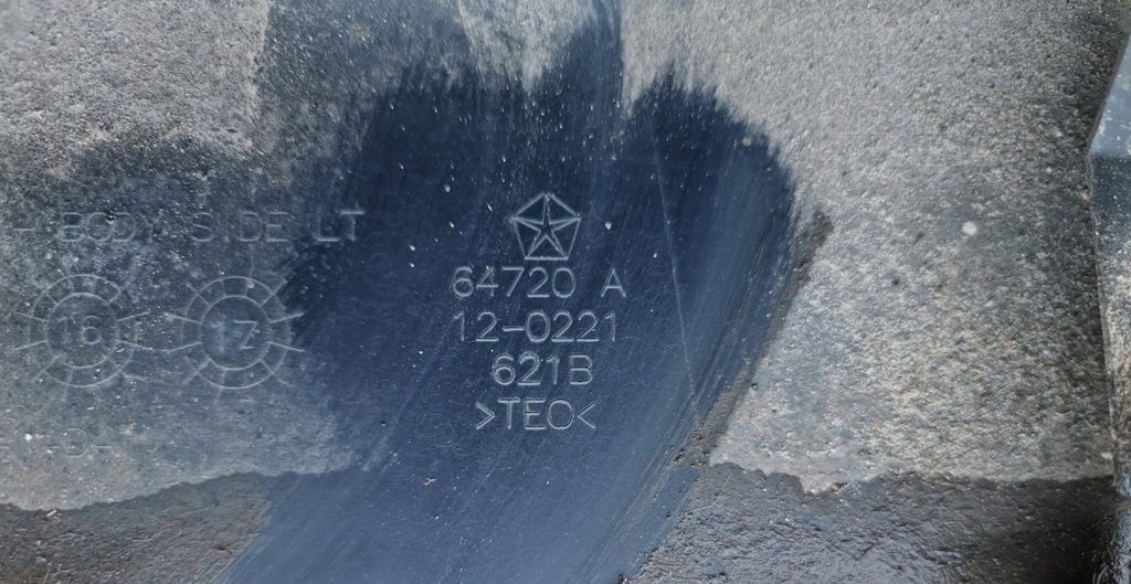 фото №10, Jeep cherokee kl 2.2 молдинг порог левая