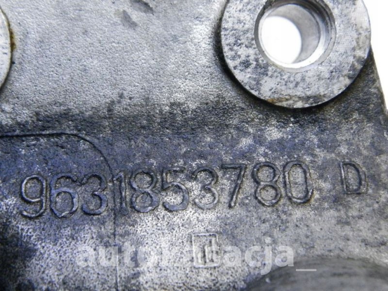 фото №11, Citroen c5 i кронштейн двигателя левая 2,0 16v 9631853780d