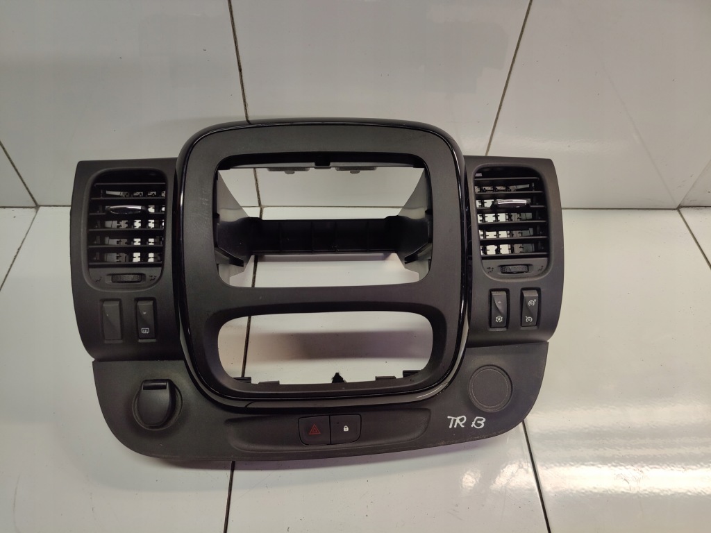 фото №1, Renault trafic iii opel vivaro панель радіо обдув 93452450