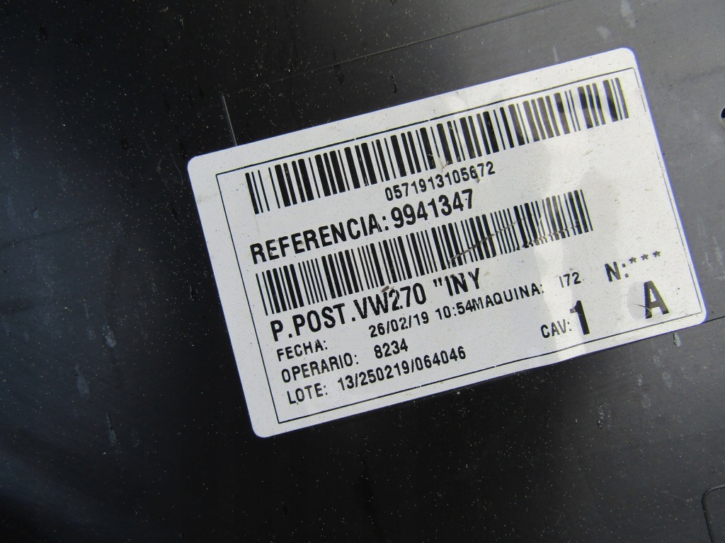 фото №14, Vw polo vi бампер задня 17r-- 2g6807421a/b/e