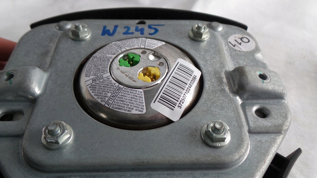 фото №7, Подушка безопасности водителя подушка mercedes w245 b klasa