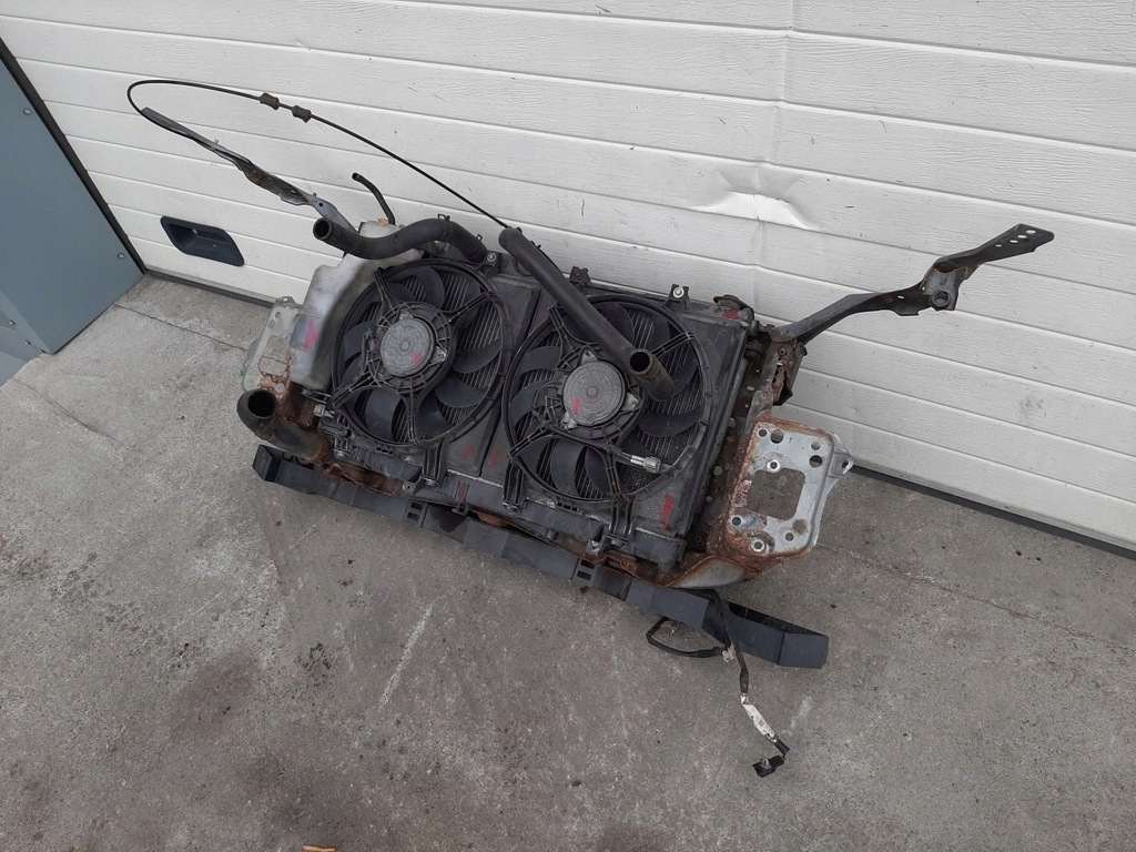 фото №10, Subaru outback iv 10r pas передний усилитель радиатор вентилятор