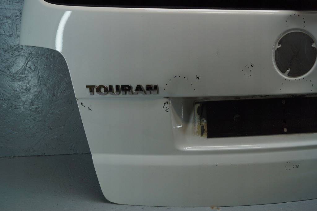 фото №5, Крышка багажника багажника задняя vw touran i lift