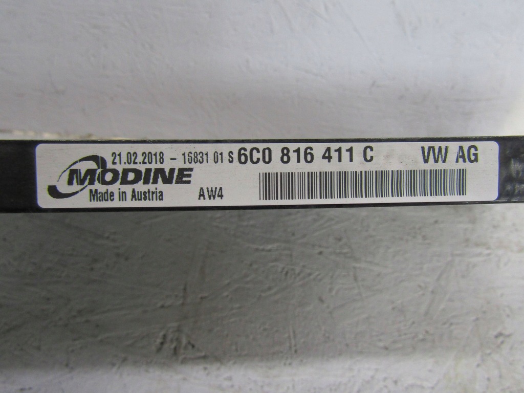 фото №7, Vw polo v радиатор кондиционера 6c0816411c