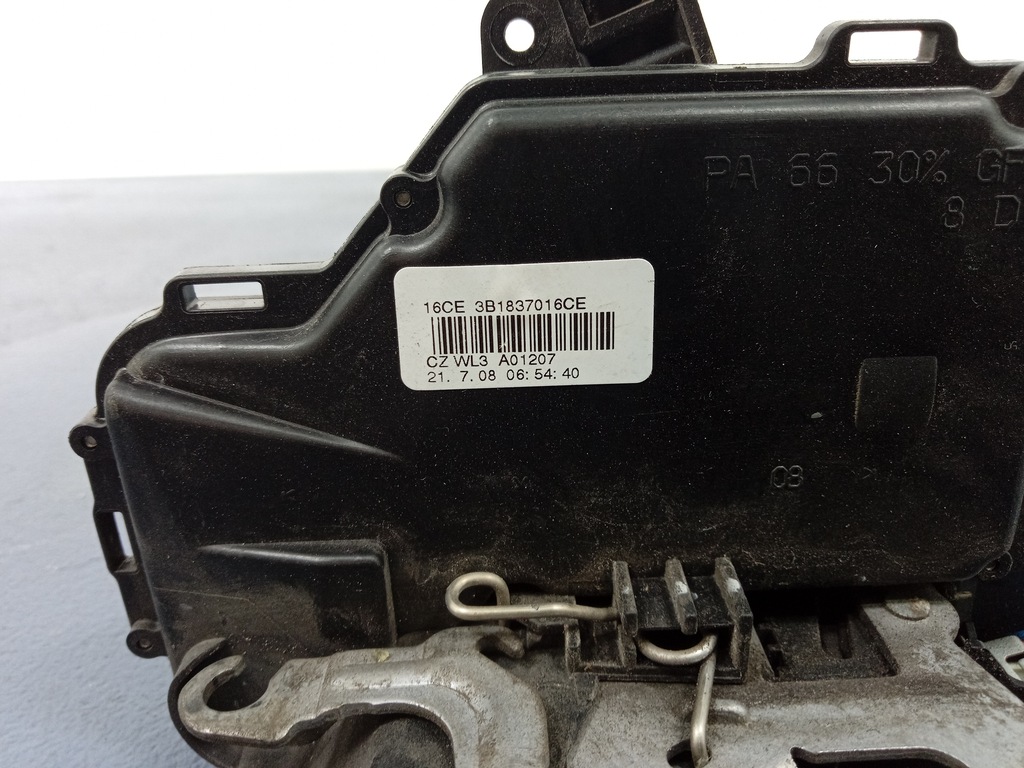 фото №4, Fabia ii 5j замок дверь перед правый 3b1837016ce