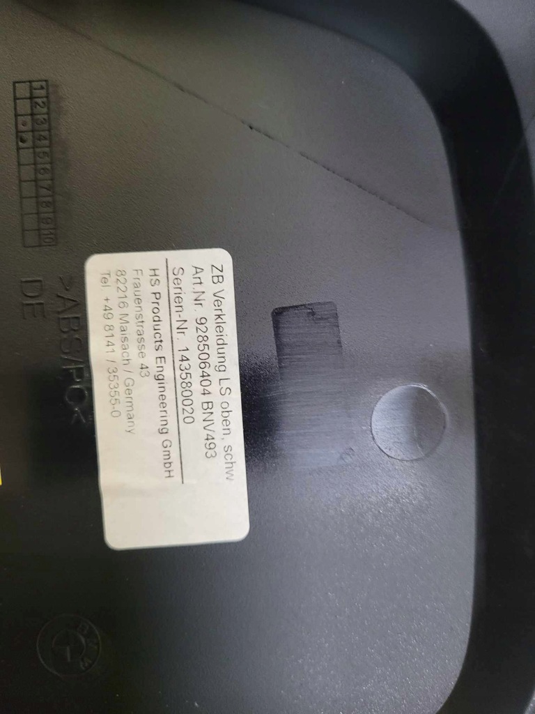 фото №7, Захист корпус керма колонки bmw i3 9285064