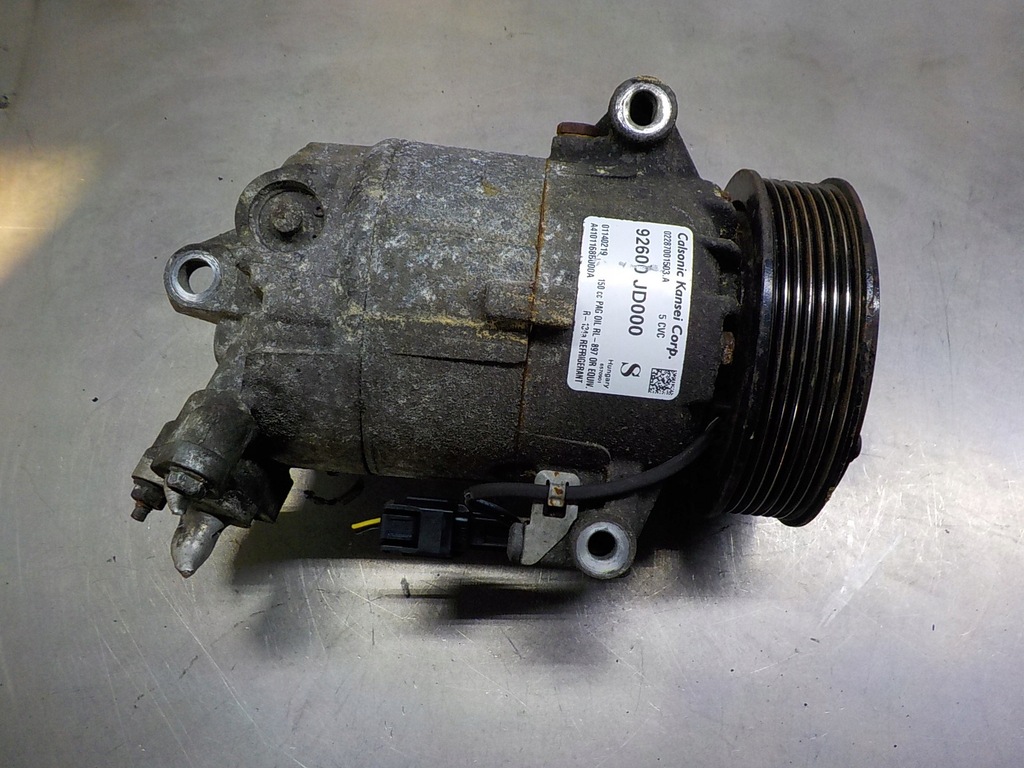 фото №1, Nissan qashqai компресор кондиціонера 92600jd000