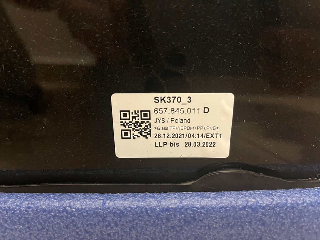 фото №15, Стекло лобовое передняя перед skoda scala skala 657