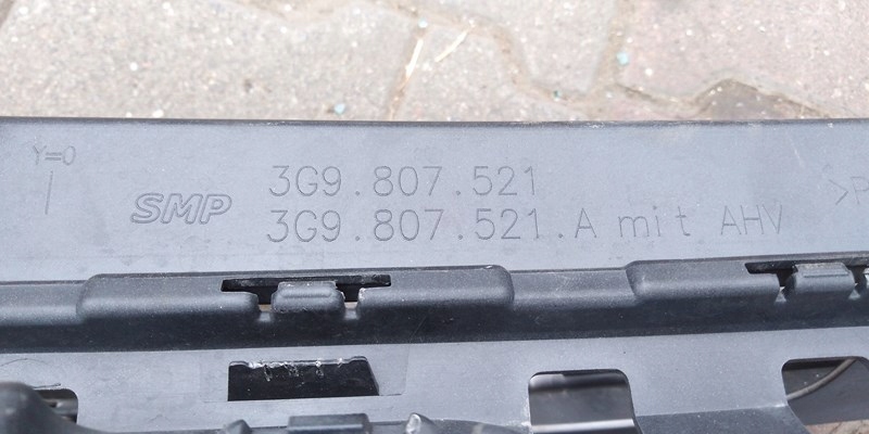 фото №8, Спойлер бампера vw passat b8 alltrack 3g9807521a