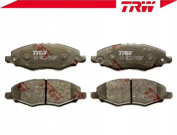 фото №3, Гальмівні колодки гальмівні toyota перед hi-lux trw