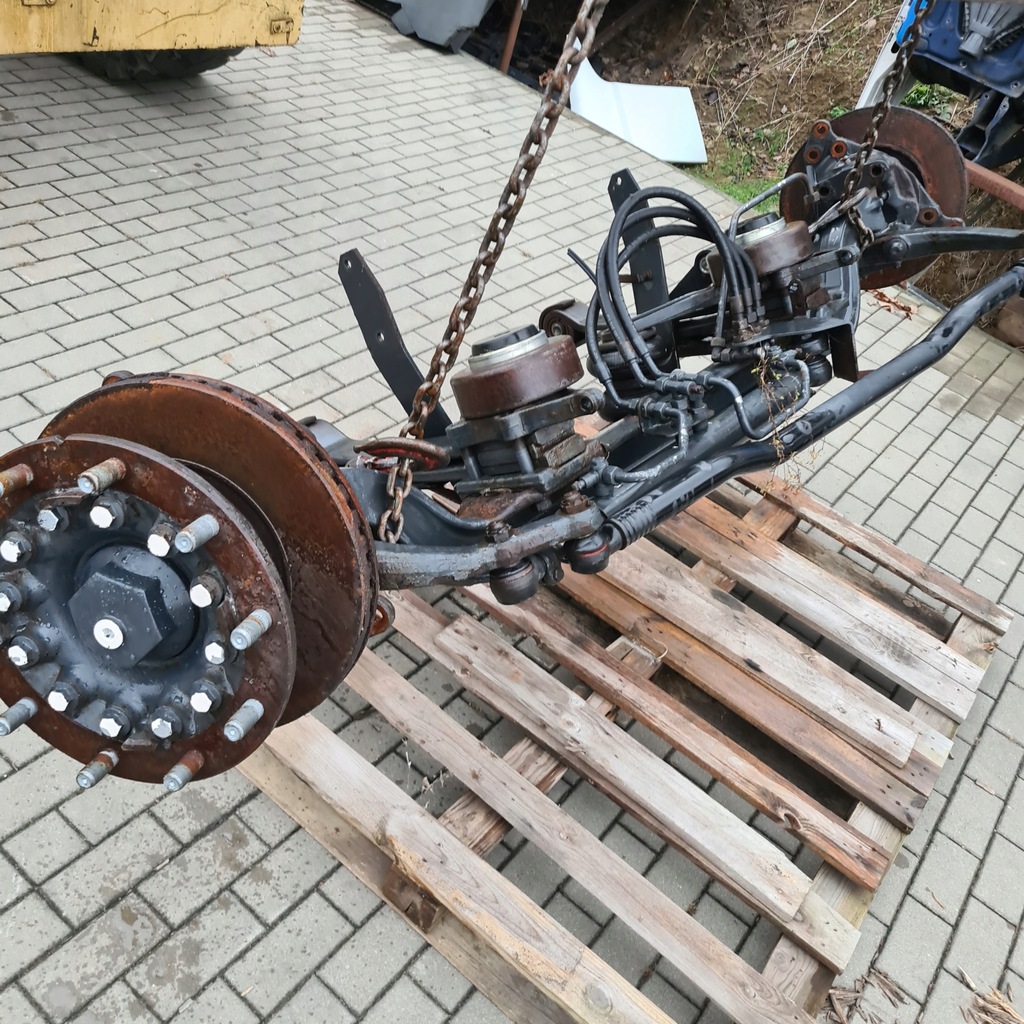 фото №13, Oś поворотная kierowana балка pchana stralis 2015 6x2