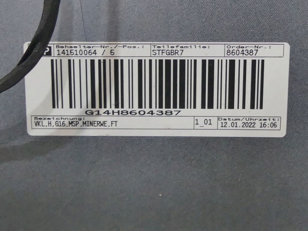 Bmw g14 g15 mpakiet бампер задний  mineralweiss с Разборки