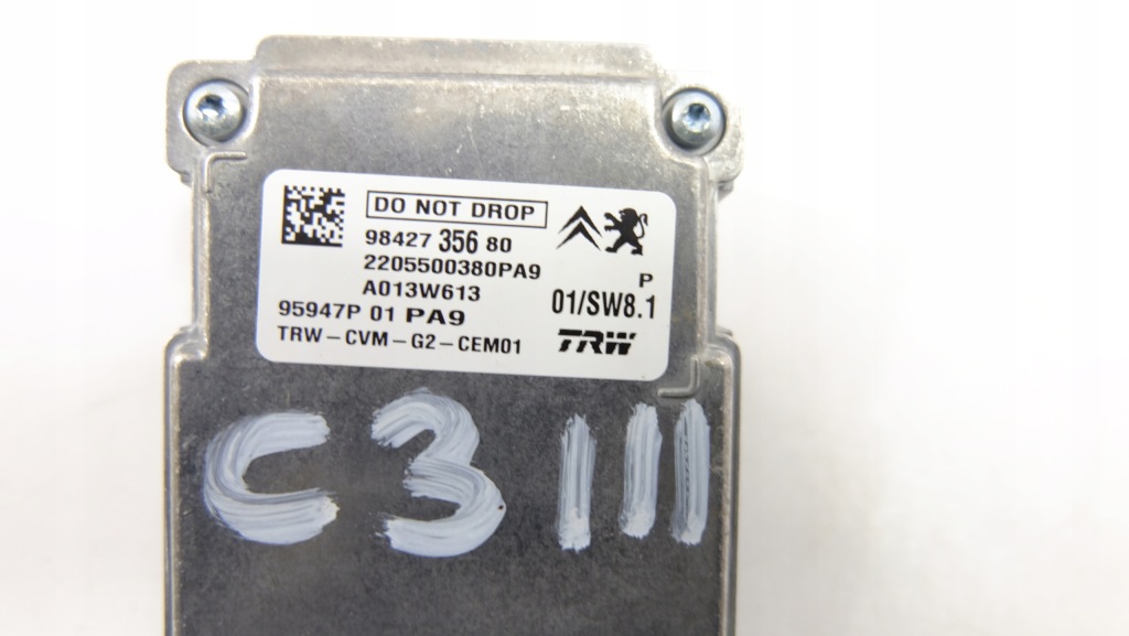 фото №4, Citroen c3 iii камера асистент поперечина 9842735680