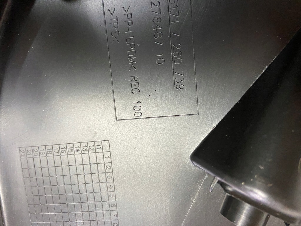 фото №6, Bmw 3 f30 f31 підлога підкрилок трикутник захист lift