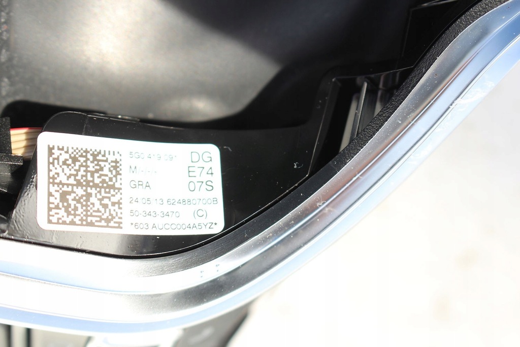 фото №5, Vw golf 7 vii arteon polo passat b8 повітропровід 5g0419091dg 5g0419091ft 5g0