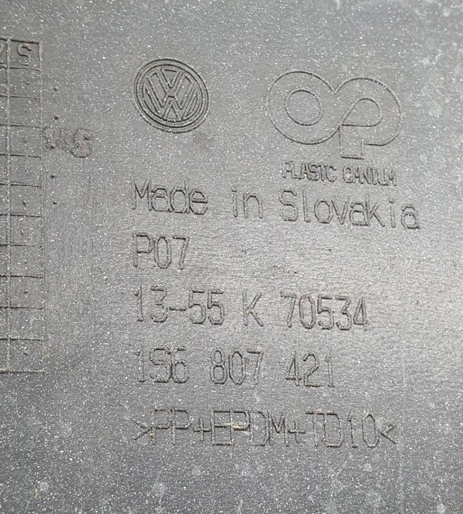 фото №9, Бампер задняя задний lb9a vw up 1s6807421