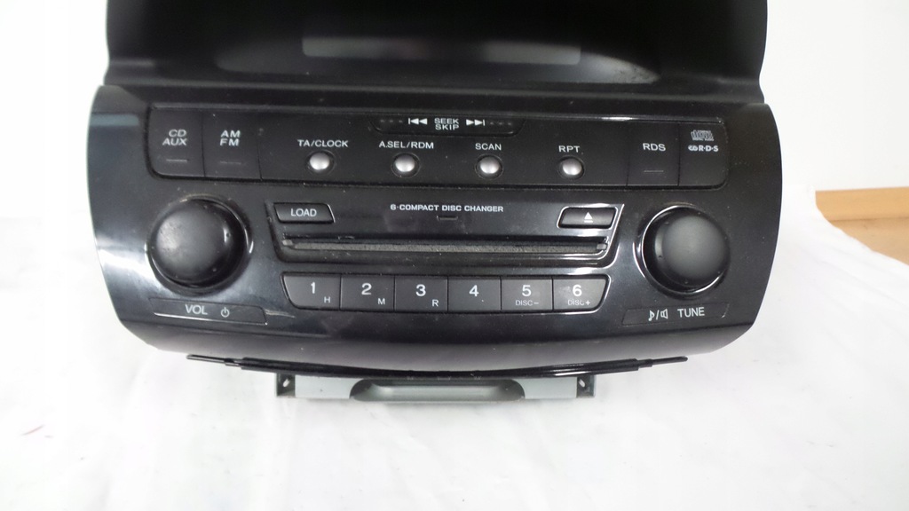 фото №5, Радио заводской honda fr-v frv 39100-sjd-g31