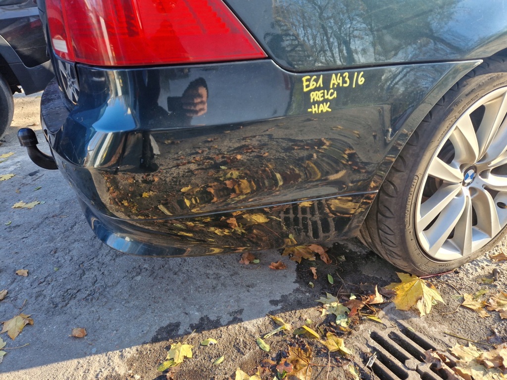 фото №9, Бампер задний bmw e61 hak a43/6 tiefgruen
