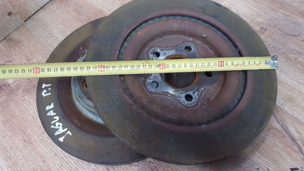 фото №4, Jaguar xf 2.7d диск тормозная задняя