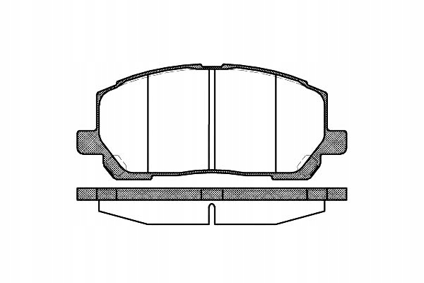 фото №2, Remsa тормозные колодки тормозные lexus rx 300 awd mcu15