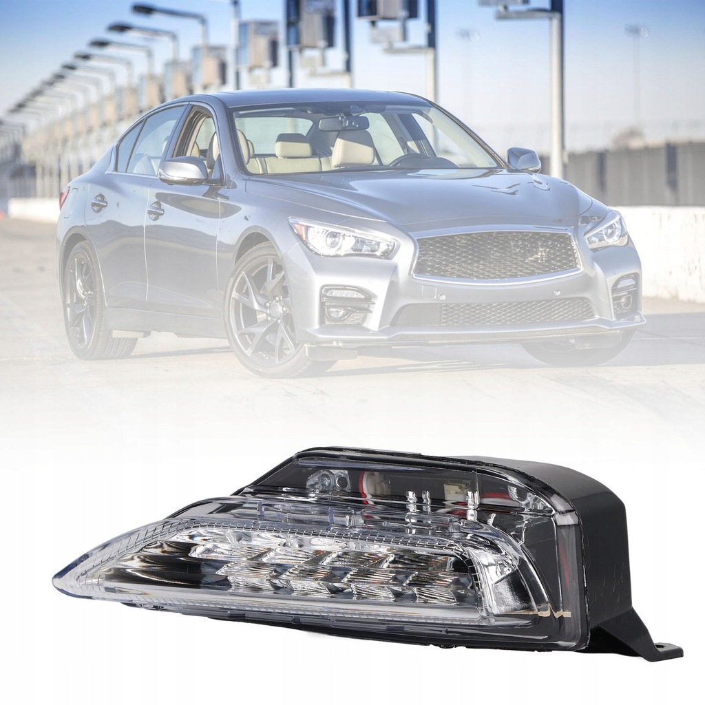 фото №12, Замена поворотник передний бампера dla infiniti q50 sport 2014-2019