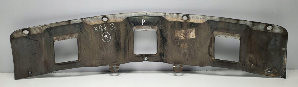 фото №3, Накладка спойлер бампера перед mercedes gl x164