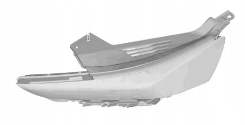 фото №1, Hyundai santa fe 2018-2020 світло led ліва