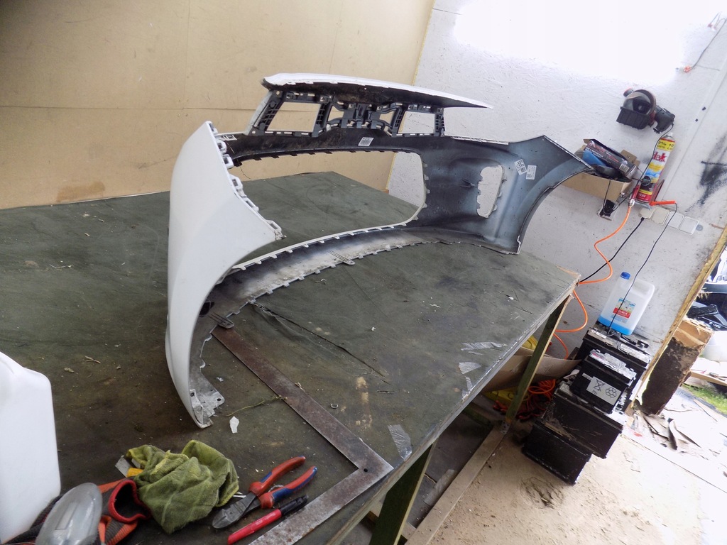 фото №11, Kia rio iv бампер передній перед 86511h8000 оригінал europa решітка протитуманної фари