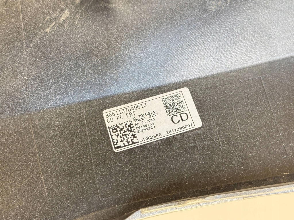 Kia ceed 3 iii рестайлінг  бампер перед передній 86511j7da0 Оригінал