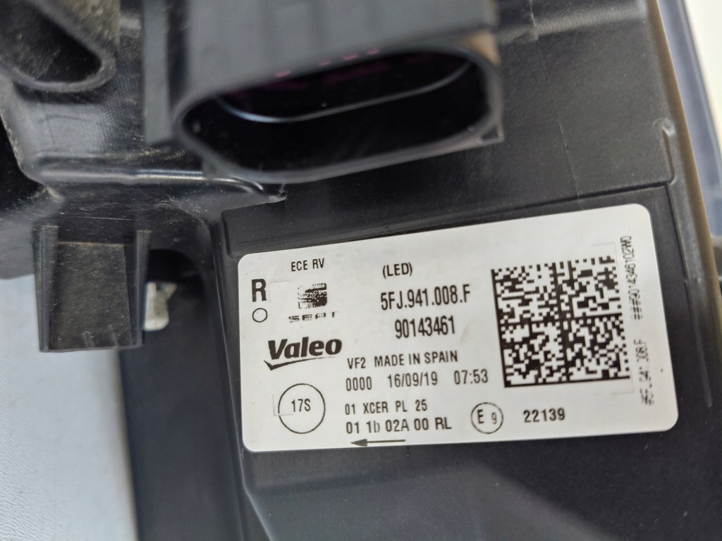 фото №13, Лампа правая фара seat tarraco 5fj 18- full led