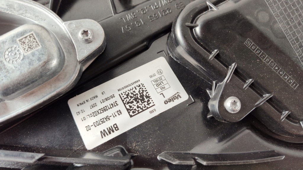 фото №9, Bmw f40 full led лівий фара shadow line лампа ліва фара адаптивний